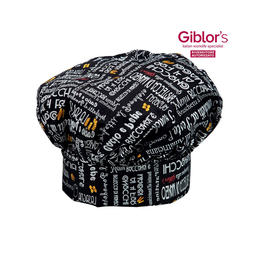 Cappello Da Cuoco Unisex Fantasia Taglia Unica Regolabile