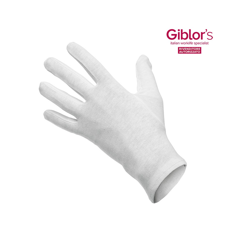 White Cotton Gloves Unisex, One Size Fits All For Hotels and Protection