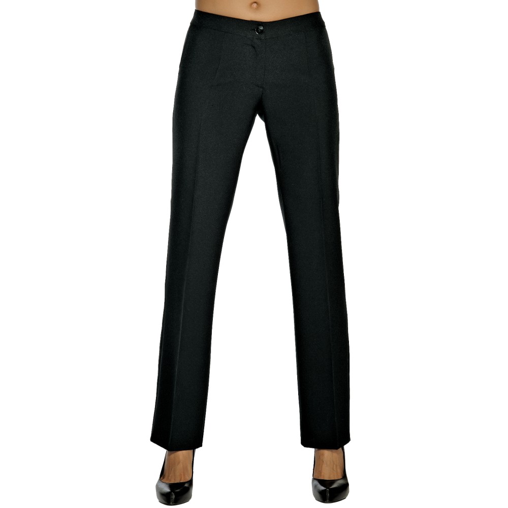 PANTALONE TRENDY STRETCH NERO-Isacco-0242P-024431-0