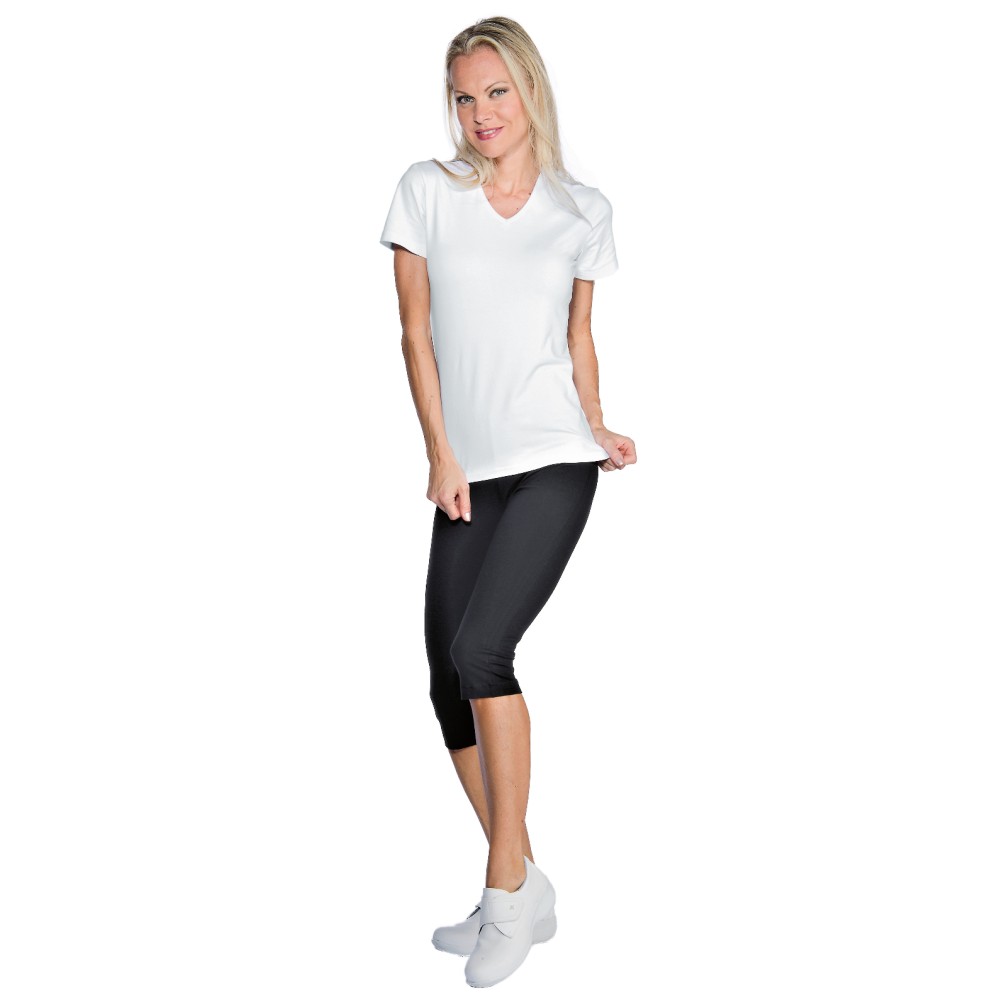 SHORT LEGGINGS BIANCO O NERO-Isacco-02462P-024621-1