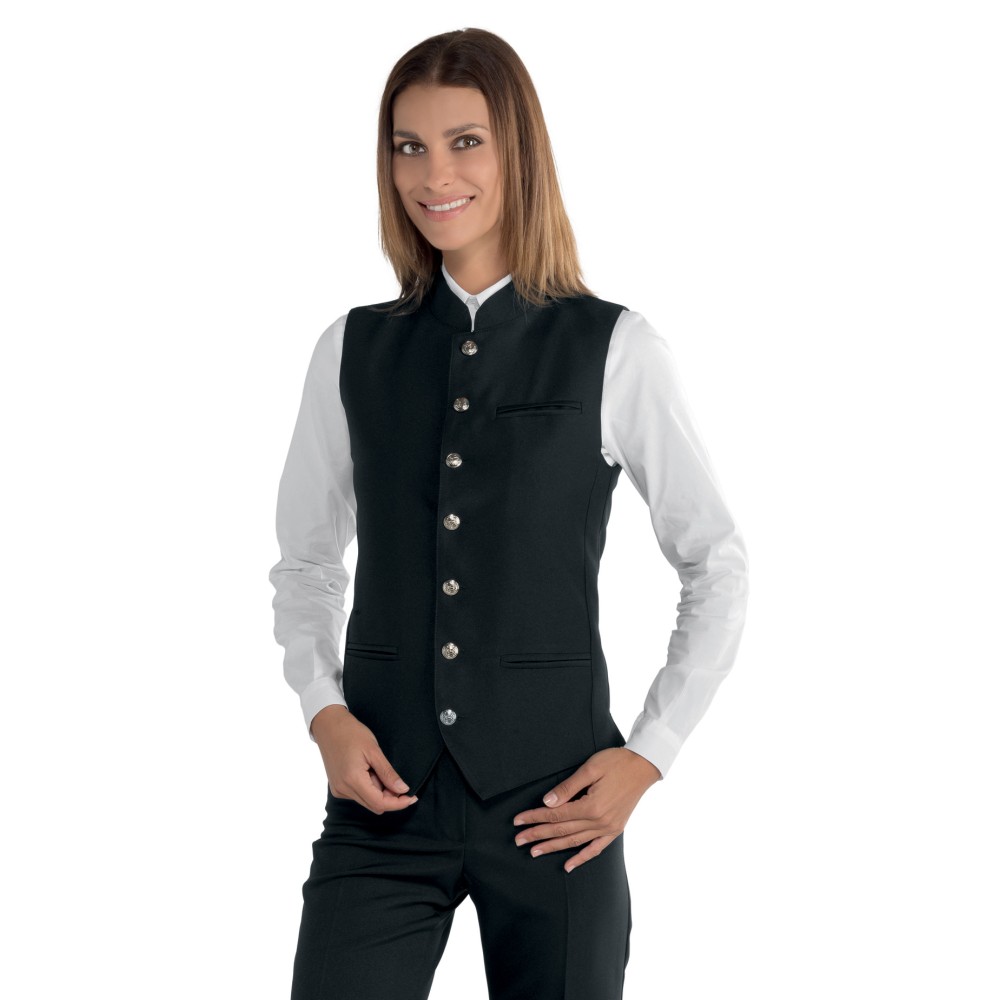 GILET SALISBURGO UNISEX NERO-Isacco-0334P-033401-0