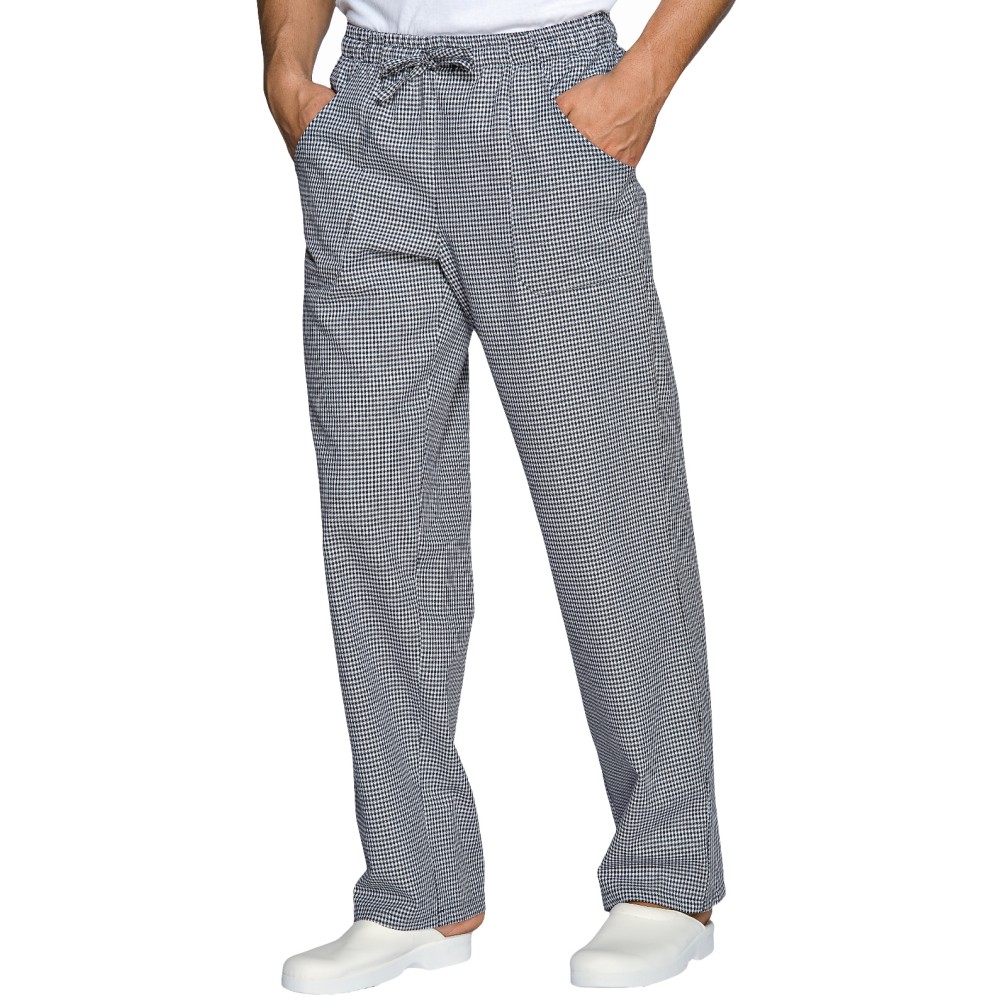 PANTALACCIO PIED DE POULE RESISTENTE AL CLORO 3XL 4XL 5XL-Isacco-0446P-044650-0