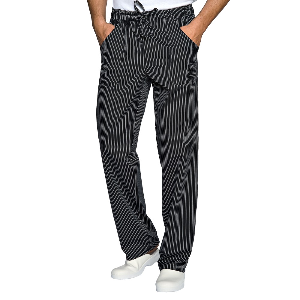 PANTALACCIO VIENNA NERO 3XL 4XL 5XL-Isacco-0446P-044651-0