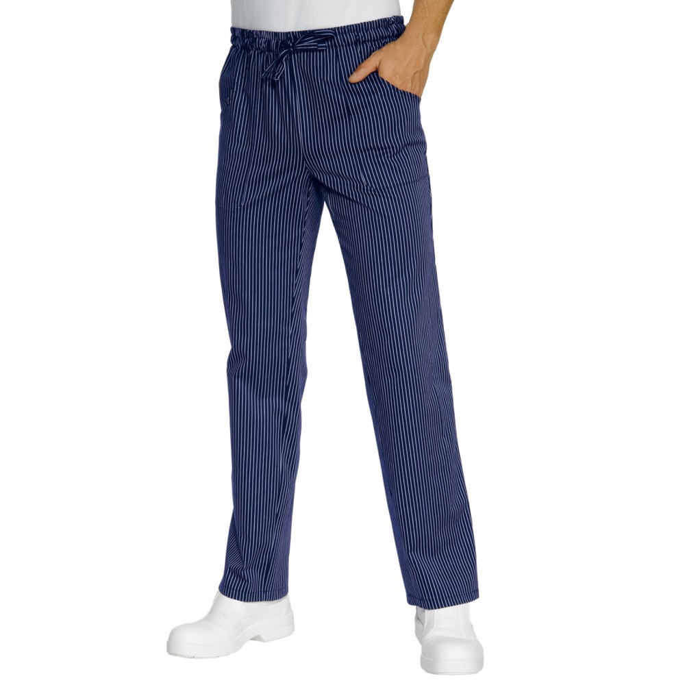 PANTALACCIO GESSATO VIENNA COT 160 GR-Isacco-0446P-044652-0