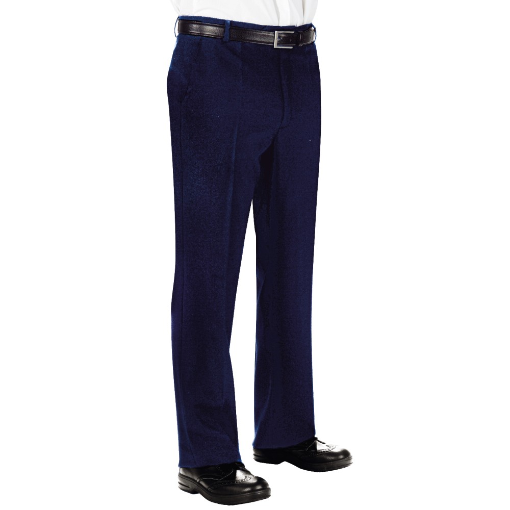 PANTALONE UOMO S PINCES NERO-BLU-Isacco-0635P-063502-0