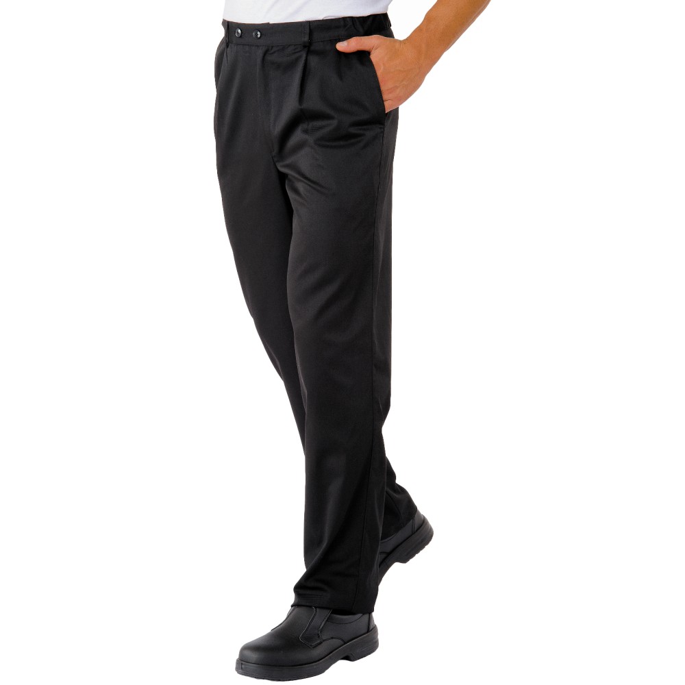 PANTALONE LAVORO NERO-BLU-BIANCO-Isacco-0641P-064101-0