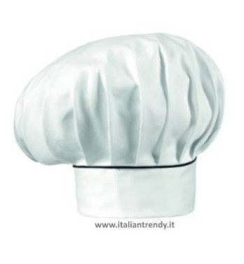 Cappello Cuoco Chef Regolabile Con Velcro 33 Colori