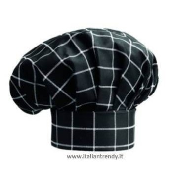 Cappello Cuoco Chef Regolabile Con Velcro 33 Colori