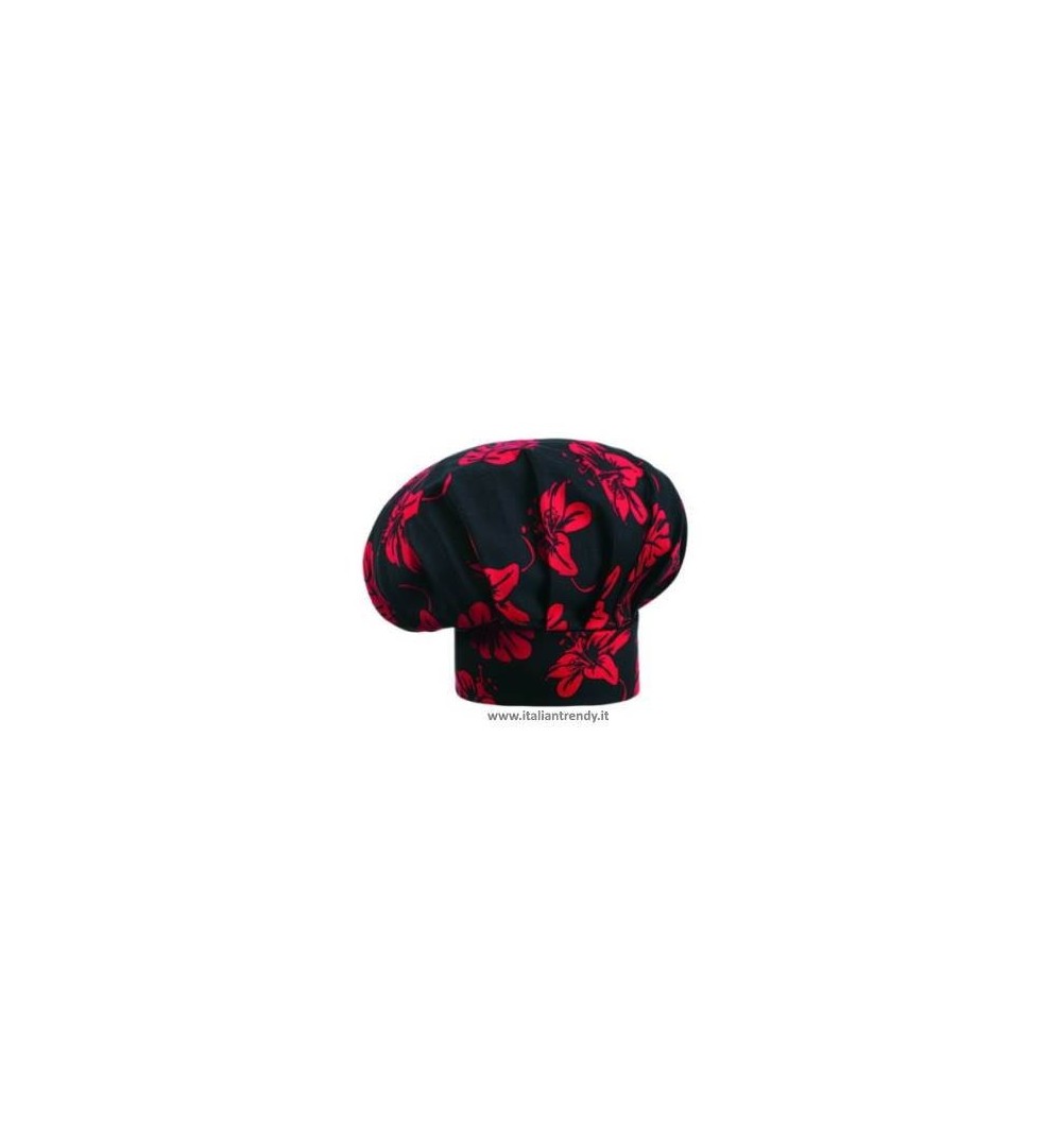 Cappello Cuoco Chef Regolabile Con Velcro 33 Colori