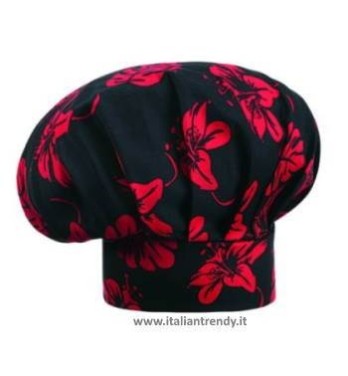 Cappello Cuoco Chef Regolabile Con Velcro 33 Colori