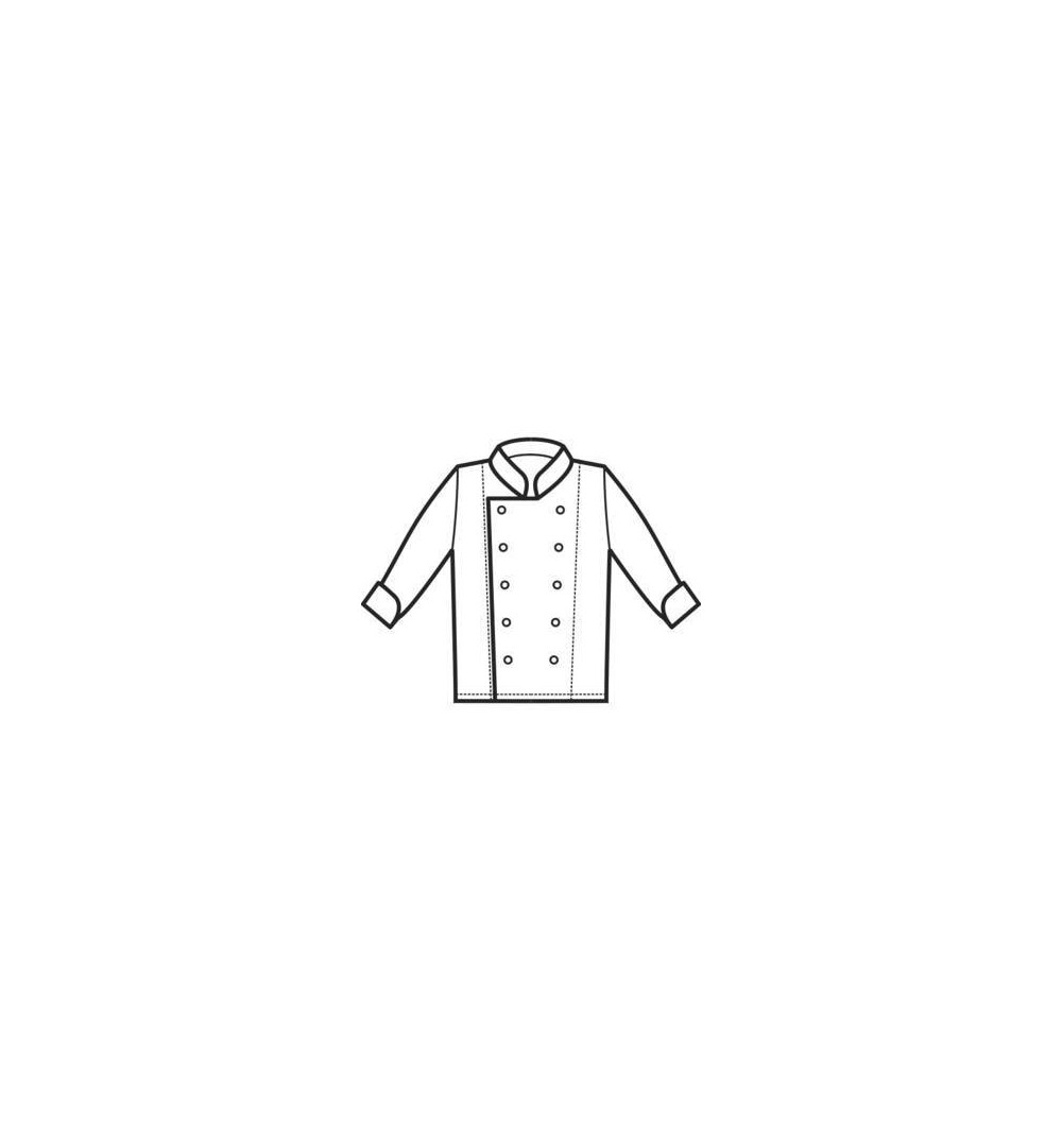 Veste de Chef pour Enfants en Coton à Double Boutonnage Baby Chef