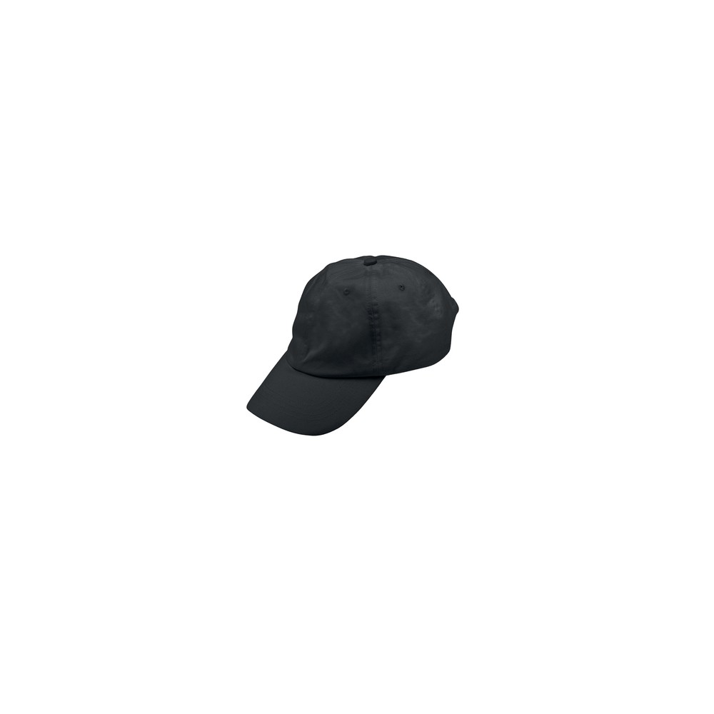 Casquette en coton unisexe avec visière noire, idéale pour les uniformes. En ligne