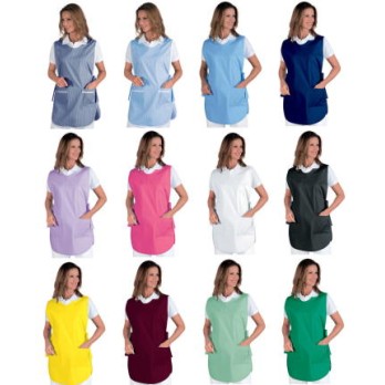 Women's apron smock poncho for food aesthetics cleaning one size