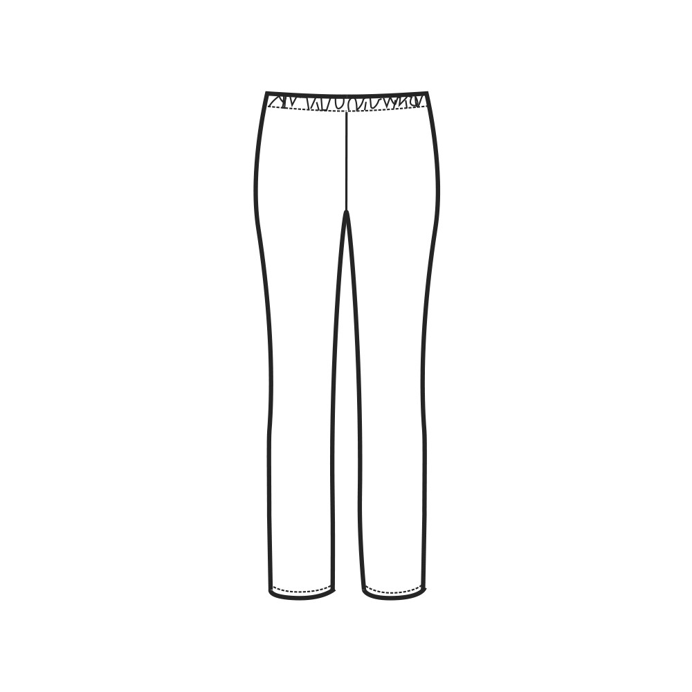 LONG LEGGINGS BIANCO O NERO-Isacco-02461P-024610-0