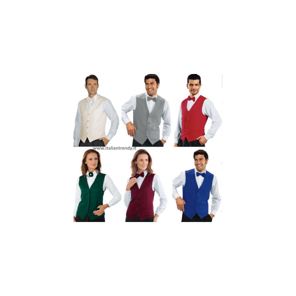 Unisex Vest for Bars, Restaurants, Hotels, Hostesses, Bartenders, and Catering