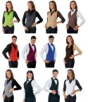 Gilet a Bolero Taglia Unica Per Uomo Donna per Servizio Sala 6 Colori