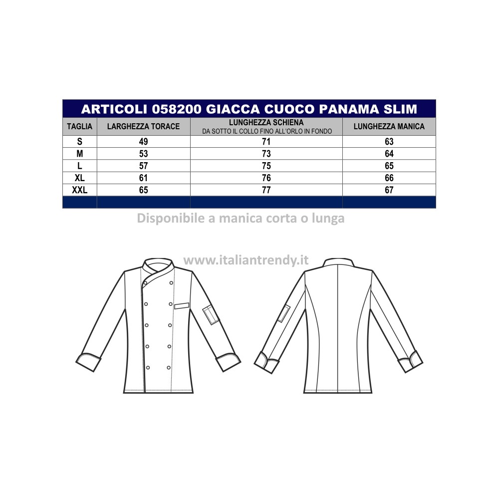 GIACCA PANAMA SLIM BIANCO M L M M-Isacco-0582P-058200-0