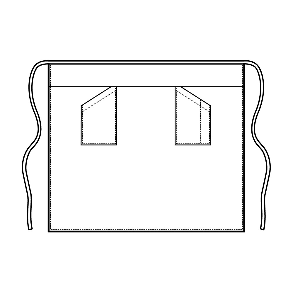 GREMBIULE VERSAILLES SENZA SPACCO-Isacco-1143P-114303-0