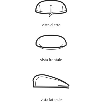 Cubierta para uso alimentario o para servicio de mesa, en 4 colores.