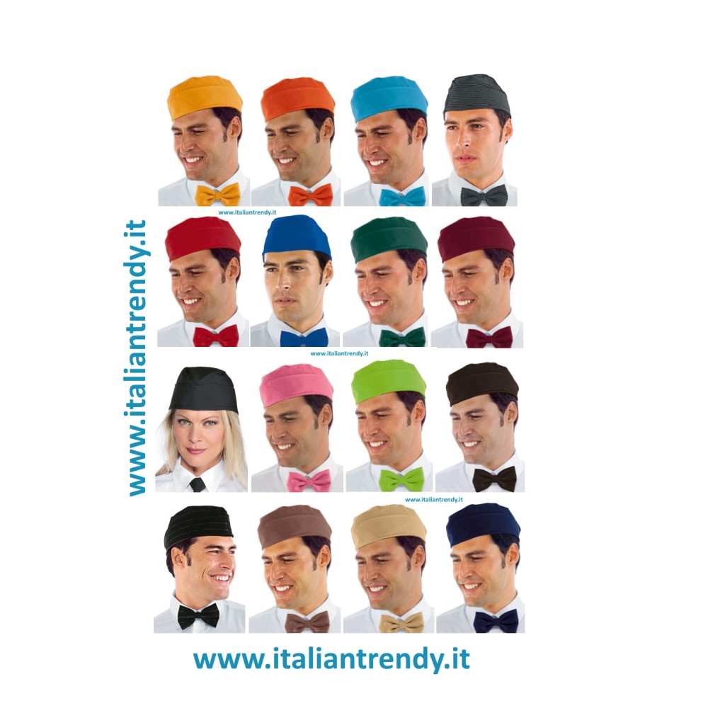 Flat Cap for Waiters in Bars, Ice Cream Shops, and Bakeries Unisex 17 Colors