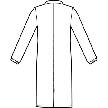 White Medical Men's Cotton Korean Collar Smock Discover it!