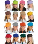 Cappello Cameriere Gelateria Creperia Uomo Donna 18 Colori Sam 220 gr