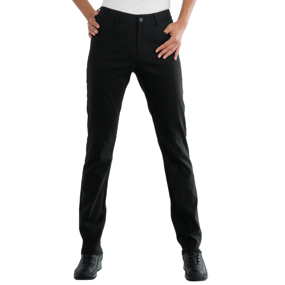 PANTALONE MARGARITA NERO-Isacco-02485P-024851-0