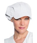 Cappello Cuffia Donna Bianco per Panificio Alimentari Pasticceria Ristoranti Mense 076100