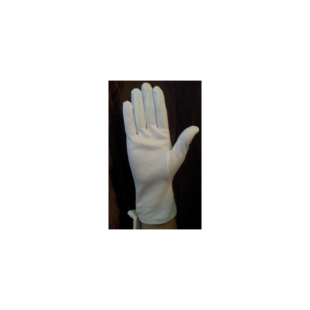 White Cotton Gloves for Men and Women in the Horeca Hotel Sector 103000