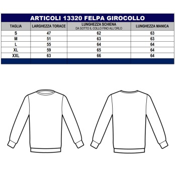 Felpa Girocollo Elasticizzata Slim in Bianco o in Nero Unisex. Divisa da Lavoro