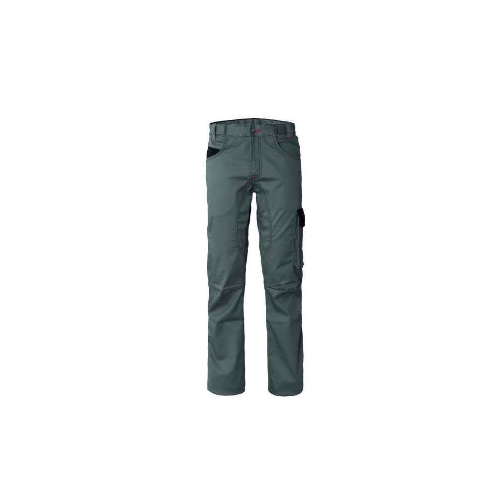 Stretch Work Pants with Side Pockets Durable Fabric