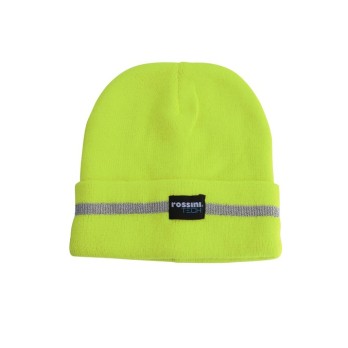 Zuccotto Hi-Vis-H08908-0    Zuccotto Protezione Alta Visibilità - Cappello Da Lavoro in Acrilico a Doppio Strato