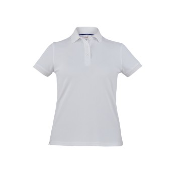 Polo da Donna Slim a Manica Corta per il Lavoro In Blu, Nero o Bianco Polo donna Susan-Q2L00268C013XL-0