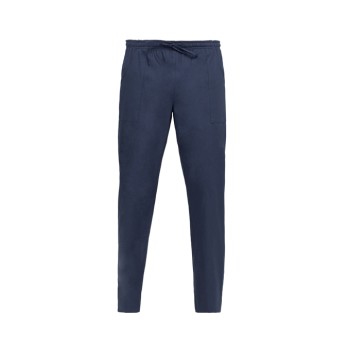 Pantalone in Cotone Blu Per Uomo Donna Medico Infermiere OSS italiantrendy Alan Q3PX0181