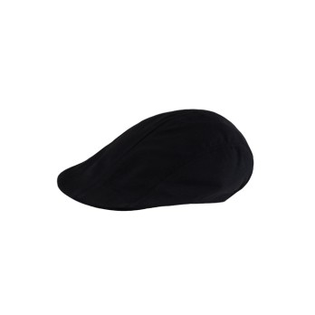 Cappello a Coppola Jeans Nero da Lavoro per Bar e Gelaterie - Classico con Elastico Posteriore Q5IX0146 italiantrendy