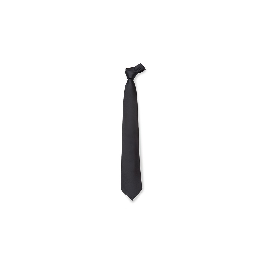 Cravatta Nera Classica Unisex - Eleganza e Stile Professionale. Per Settore Alberghiero e Servizio In Sala Q5IX0235