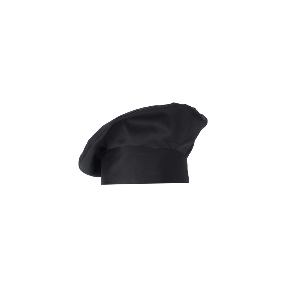 Monet Touch-Q5I00206 Monet Touch - Black Puffy Chef Hat, Adjustable Band italian trendy