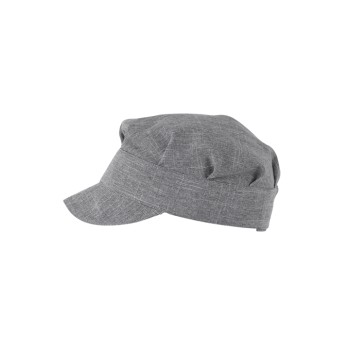 Cappello Tommy-Q5IX0145C02U-0    Cappello Tommy - Visiera, Fascia Regolabile, Poliestere, Grigio/Beige/Marrone