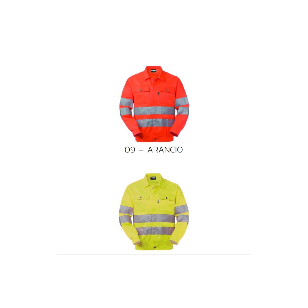 High Visibility Reflective Orange Jacket Class 3 for Road Works