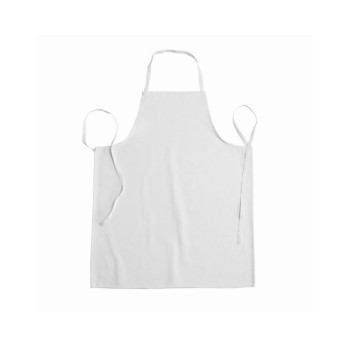 Parananza o Grembiule Bianco Per Cucina Cotone Massaua 70 x 85 Senza Tasche R110