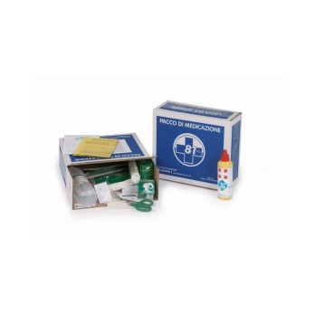 C015  Pacco Medicazione Reintegro - Kit Pronto Soccorso per Piccole Aziende, CE DM 388