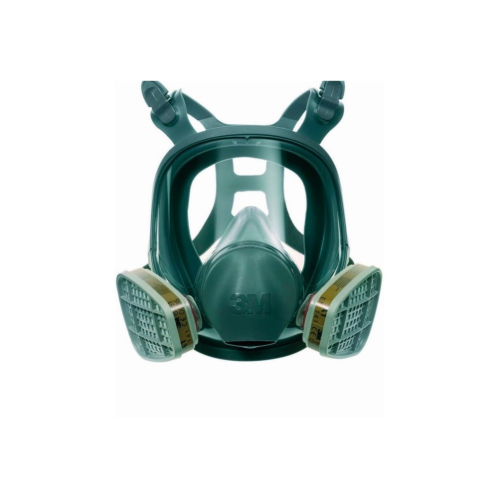 Maschera A Pieno Facciale Per Filtri 3M Per Polveri O Gas Vapori R680
