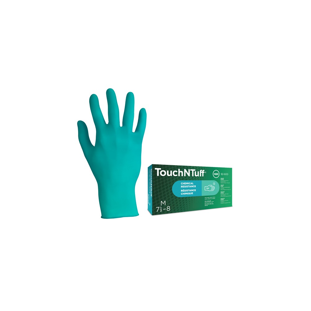 GGU968 Guanto Touch N Tuff 92-600 - Protezione Chimica e Comfort, Taglie da 7 a10