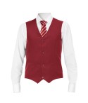 Gilet Uomo Bordeaux per Servizio Sala o ai Tavoli