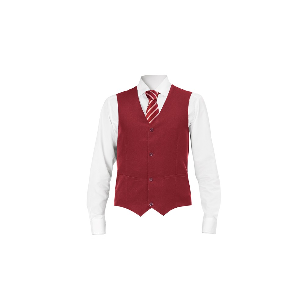 Gilet Uomo Bordeaux per Servizio Sala o ai Tavoli Gilet Miguel-Q1EX0160U353XL-0