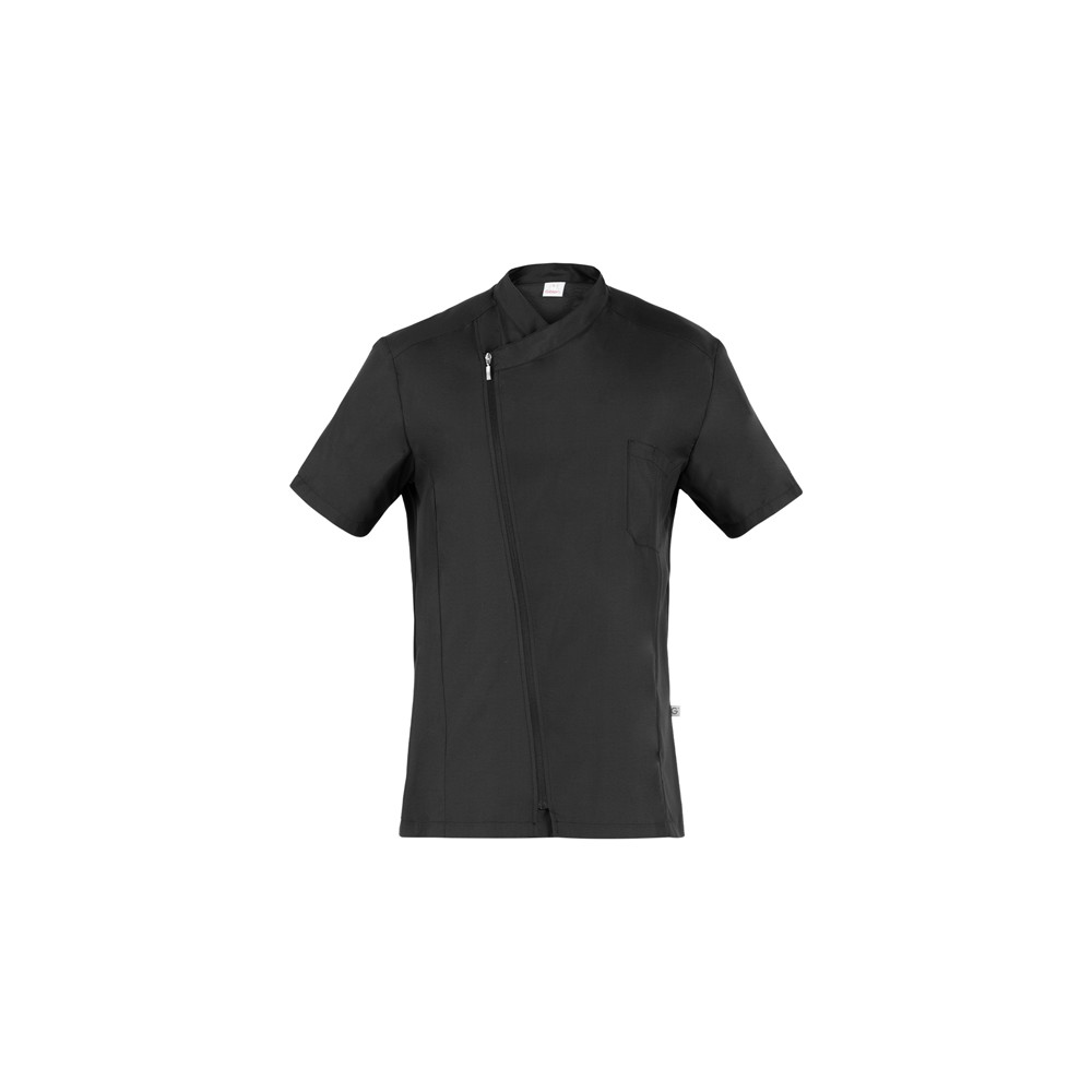 Short-sleeved lightweight black tunic for the Medical Sector SPA is available online.