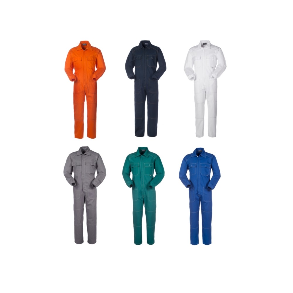 Dark Blue or Sturdy Choice Work Overalls for Workshop and Generic Garage Ce 1