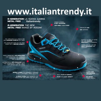 Scarpa Antinfortunistica Dpi S3 S3 WR SRC ESD Bassa Waterproof è Online