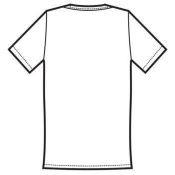 Stock di maglie a Manica Corta T-Shirts in Cotone 150g