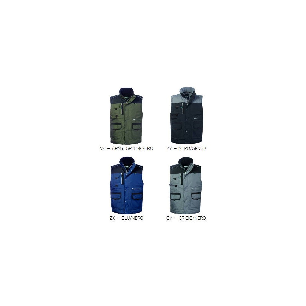 Men's Winter Vest for Businesses Firms or Technicians 4 Colors